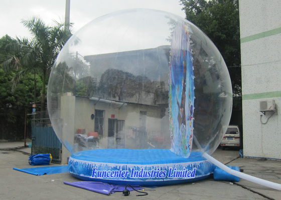 Phông nền nghỉ Thổi phồng lên Snow Globe Durable PVC Đối với Sự kiện Khuyến mãi