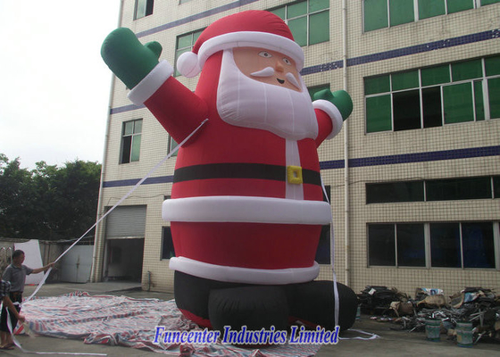 Đồ trang trí Giáng sinh Thổi phồng lên Bao bì Nhựa PVC Thổi phồng lên Santa Claus