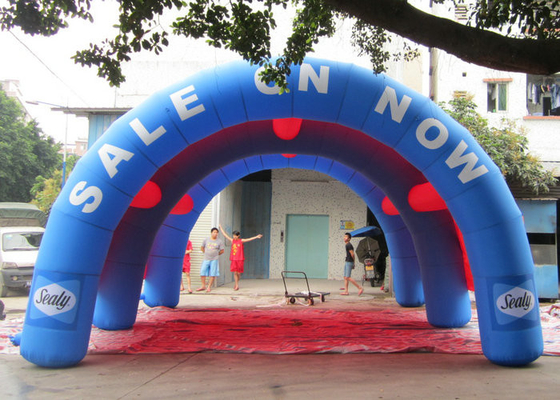 Tuỳ chỉnh OEM Thổi Lều, Arch Shaped Thổi phồng lên Family Lều 8x6x4.5m Kích thước