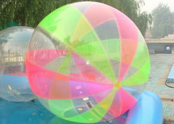 Kết nối dây an toàn Ball đi bộ khí thổi, Đi bộ trên Bubble nước 2.0m Đường kính 2.5m