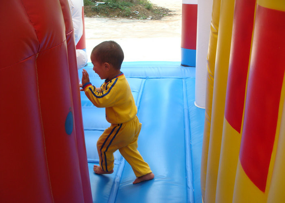 Công ty Bounce House được chấp nhận OEM, Công viên Giải trí Bounce House 1000D PVC