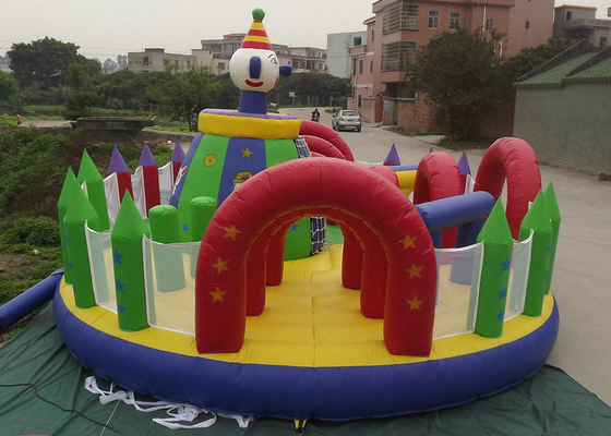 Công viên nước ngoài trời bơm hơi Dễ dàng bảo trì 10mx8m 12mx9m Kích thước