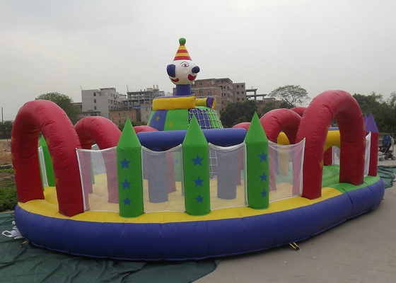 Công viên nước ngoài trời bơm hơi Dễ dàng bảo trì 10mx8m 12mx9m Kích thước