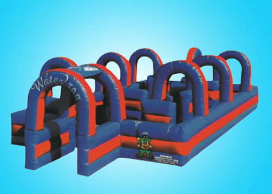 Custom Made Thổi phồng lên Maze tương tác, Bounce House Maze Quadruple khâu