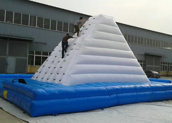 Tháp cao su thương mại, thổi lên vách đá Plato PVC Tarpaulin
