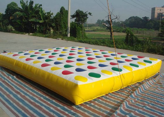 Chống rò rỉ Thổi phồng lên Tumble Track thể dục thể thao Cheerleading Thổi phồng lên Mat 1,8m Chiều rộng