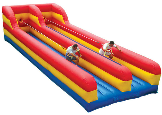 Hai Lanes Thổi phồng lên thể thao Đồ chơi Bungee Chạy mài mòn kháng chiến cho trẻ em và người lớn