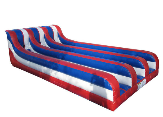 Ba Lanes Thổi phồng lên thể thao Đồ chơi Bungee Khởi Chống ăn mòn cho trẻ em và người lớn