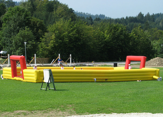 Không thấm nước khổng lồ Thổi phồng lên Soccer Game, thổi lên Trò chơi bóng đá An toàn Air Flap