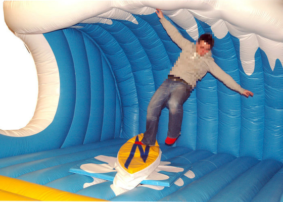 Giải trí thể thao Thổi phồng lên đồ chơi Quadruple khâu Surf Wave Simulator