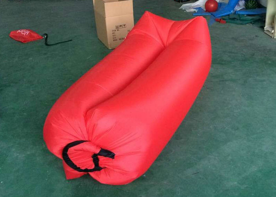 Dễ dàng mang Giường Sofa Thổi phồng lên In đầy màu sắc cho bãi biển nghỉ ngơi