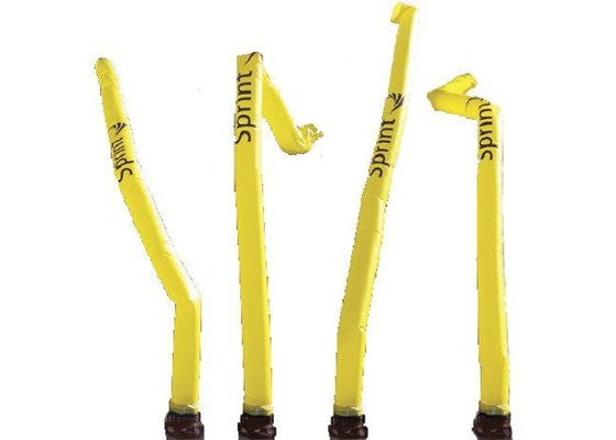 Núm vú PVC Durble Nổi sóng Quảng cáo Đầy màu sắc Thổi Man