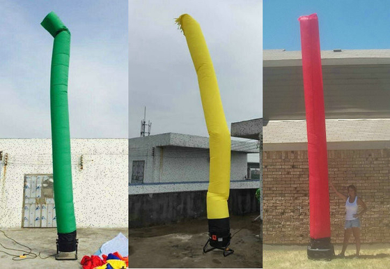 Núm vú PVC Durble Nổi sóng Quảng cáo Đầy màu sắc Thổi Man