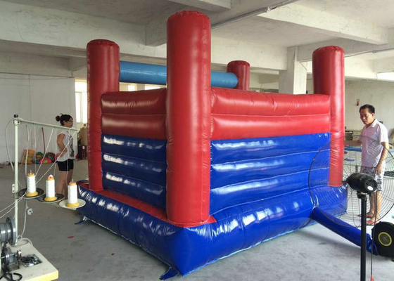 Superman in trong nhà Bouncy Castle Ngọn lửa kháng cháy Với SGS Approved