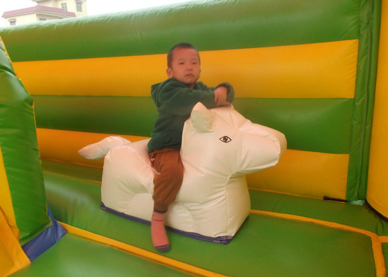 Nhân vật Clown Thổi phồng lên Bouncy Castle Plato Tarpaulin PVC BC-011