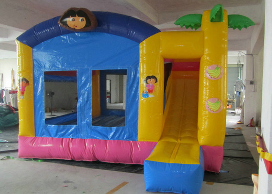 Làng Bouncy An toàn Trẻ em An toàn Cao 4mx4m 5mx5m Kích thước Để Giải trí