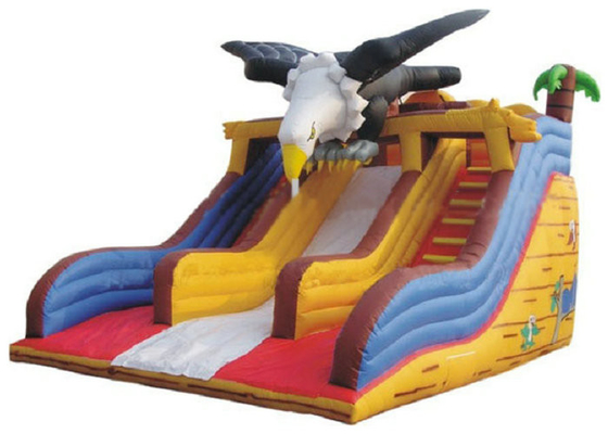 PVC Tarpaulin Thương mại Thổi phồng lên Slide Eagle trang trí OEM chấp nhận
