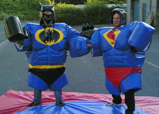 Batman Xuất hiện Sumo Wrestler Trang phục chống rách cho Thể thao ngoài trời