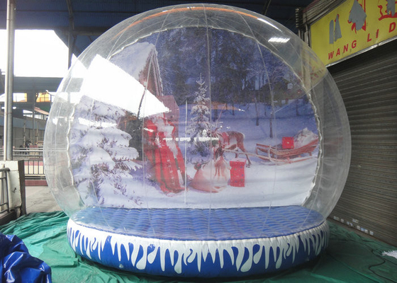 Vòng tròn hình cầu tuyết Tuyết Plato Tarpaulin Base Để trang trí vững chắc