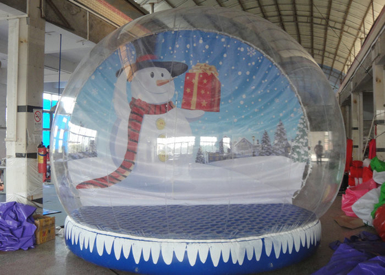 Đêm Giáng sinh Quả cầu tuyết Tuyết 3m - 5m Dia For Holiday Advertising