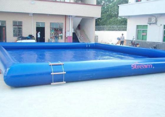 Con dấu Thổi phồng lên Swimming Pool Logo in Kỹ thuật khâu 4 khay