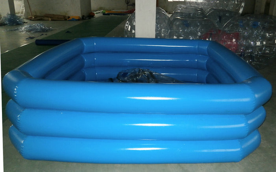 Thân thiện với môi trường Bơi bể bơi Triple Tube dài suốt UL Approved