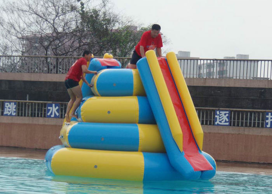 Trượt ống dẫn khí tự nhiên, 4mx4mx4m Thổi đồ chơi nước Độ bền cao