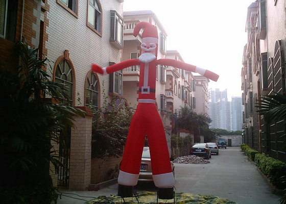 2m - 6m Chiều cao Thổi Người vẫy tay, Quảng cáo Không khí Người múa Santa Claus Shaped