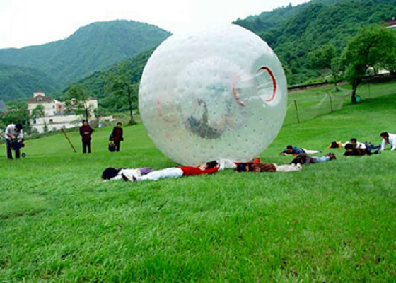 Grassland Thổi phồng lên đồ chơi ngoài trời 2.2m 2.6m đường kính Zorbing Roller Bubble Ball