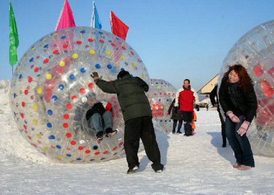 Đồ chơi ngoài trời có thể thổi Đồ chơi ngoài trời Chống cháy chậm Big Hamster Ball
