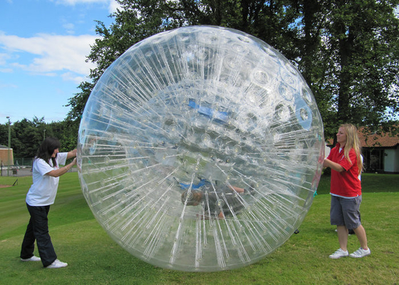 Thân thiện sinh thái lớn Thổi lên Bubble Ball, Thổi phồng lên Hamster Ball Độ trong suốt cao