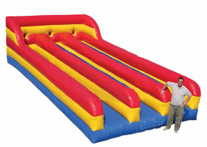 Ba Lanes Thổi phồng lên thể thao Đồ chơi Bungee Khởi Chống ăn mòn cho trẻ em và người lớn